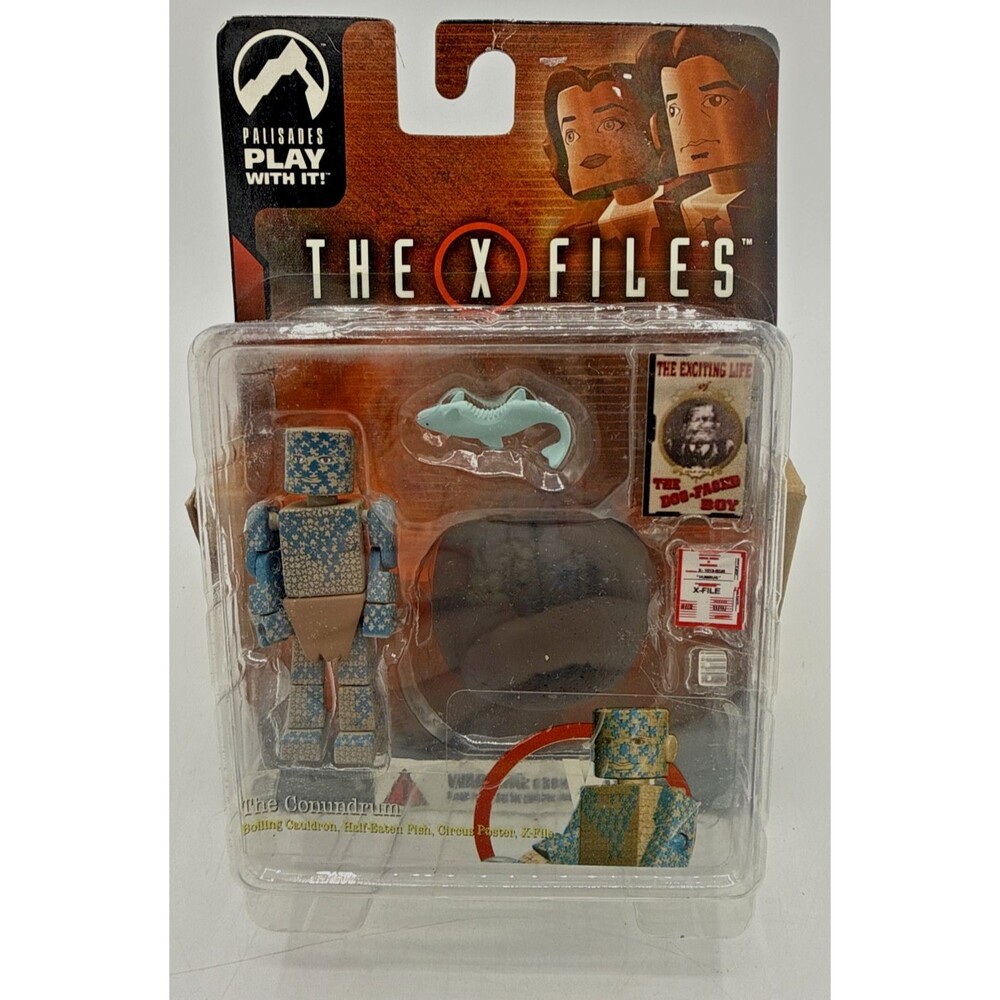 Palisades Play With It - The X  Files The Conundrum Series Action Figure NEW